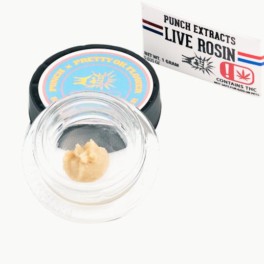 Punch Edibles & Extracts - Kush Mints Silver Tier Live Rosin Cold Cure Badder (1g) - 1