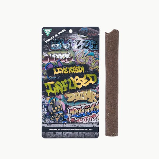 Fruit & Fuel - Fruit & Fuel - Infused Blunt - Lemon Gravy x Motor Breath Live Resin (2g) - 1