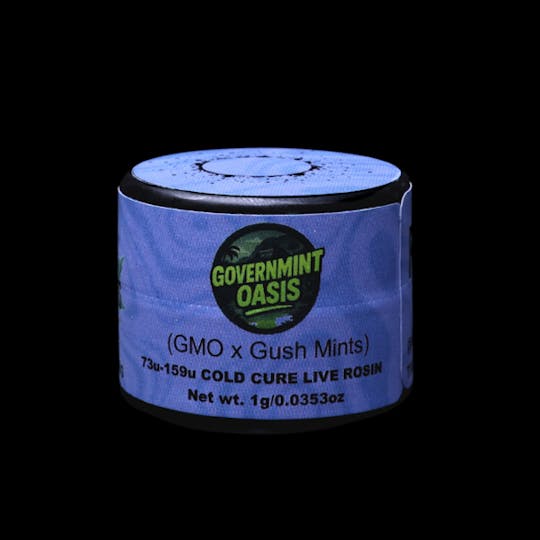 Rosin Tech Labs - Green Label - Governmint Oasis - Cold Cure - 1