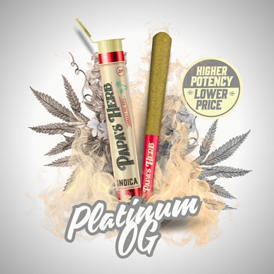 Papa's Herb - Platinum OG (I) Preroll (1g) - 1
