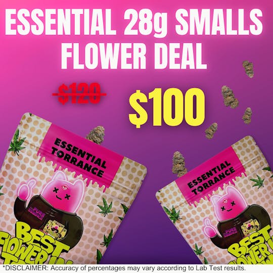 Essential Torrance - Flower 28g SMALLS $100 - 1