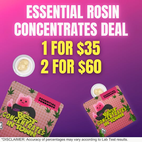 Essential Torrance - Rosin Concentrates 2 for $60 - 1