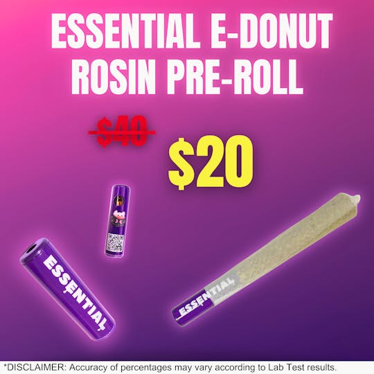 Essential Torrance - E-Donut ADL Garlic Cocktail Rosin Pre-roll 2g - 1