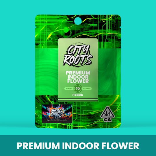 City Roots - Silver Surfer (Hybrid) Premium Flower 7g - 1