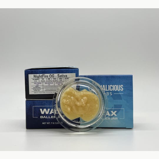 Cannalicious Labs - Nightfire OG Wax - Sativa - 1