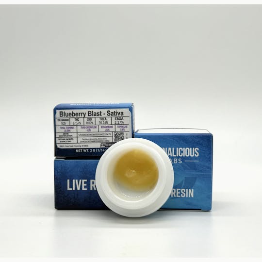 Cannalicious Labs - Blueberry Blast Live Resin - 2G - Sativa - 1