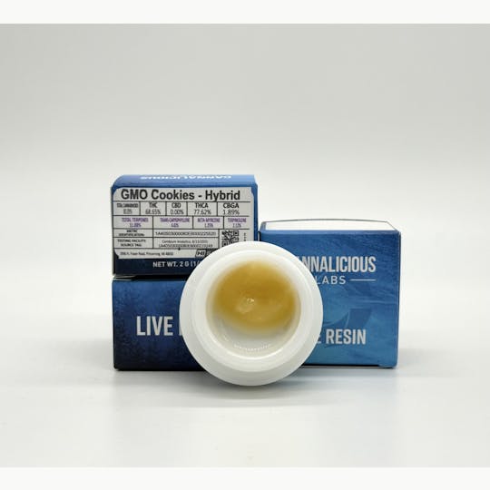 Cannalicious Labs - GMO Cookies Live Resin - 2G - Hybrid - 1