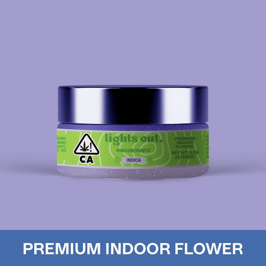 Lights Out - Rincon Runtz (Indica) Flower 3.5g - 1