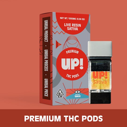 UP! - Tangie (Sativa) Live Resin Pod 1g - 1