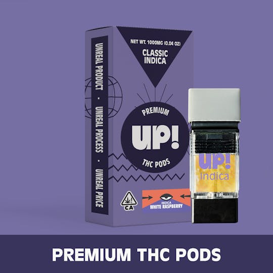 UP! - White Raspberry (Indica) Classic Pod 1g - 1