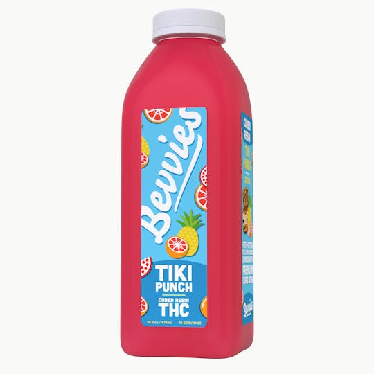 Bevvies - Cured Resin Tiki Punch 16oz Drink - 1
