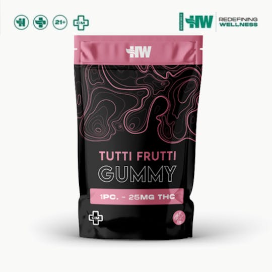 Health Weed - HW Gummy Tutti Frutti 25mg - 1