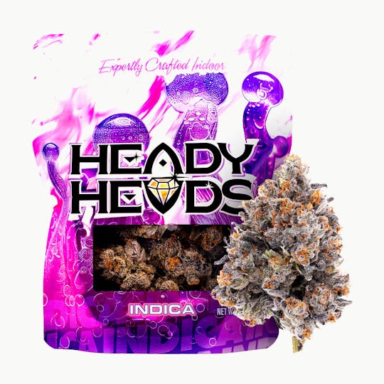 Heady Heads - Biscotti Runtz - 3.5g Indoor Flower - Indica - 1