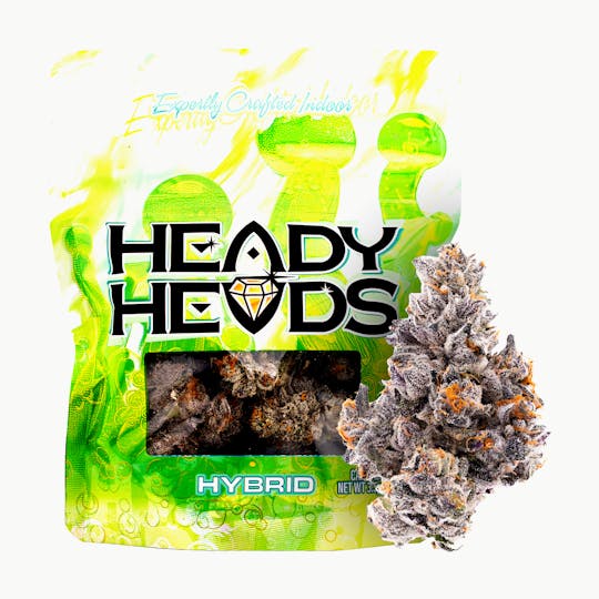 Heady Heads - Gelonade Z - 3.5g Indoor Flower - Hybrid - 1