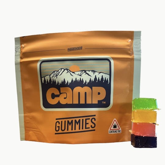 Camp Cannabis - Gummies - Indica Pomegranate - 200mg/20pk - 1
