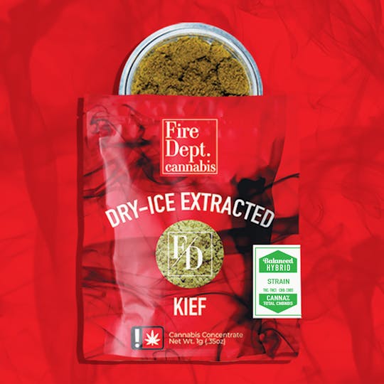 Fire Dept. Cannabis - Fire Dept Cannabis - Ocean Air Kief 38.09% // 36.78% - 1