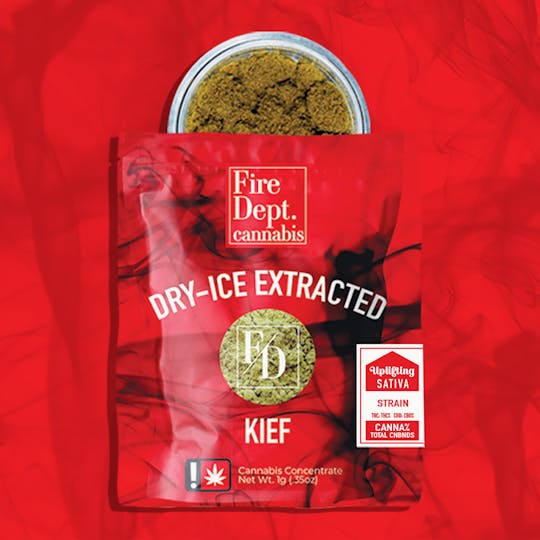 Fire Dept. Cannabis - Fire Dept Cannabis - White Chocolate Chip Kief 32.12% // 28.43% - 1