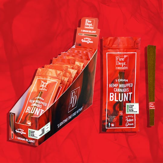 Fire Dept. Cannabis - Fire Dept Cannabis - Jello Mintz (1g Blunt) : 31.72% // 26.92% // 0.06% - 1