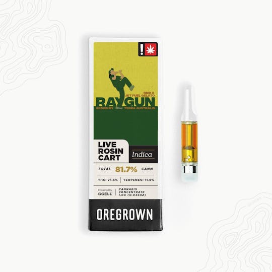 Oregrown - Oregrown - Ray Gun Live Rosin Cart - 1