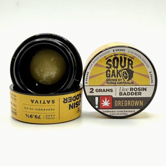 Oregrown - Oregrown - 2 Gram Sour Gak Live Rosin - 1