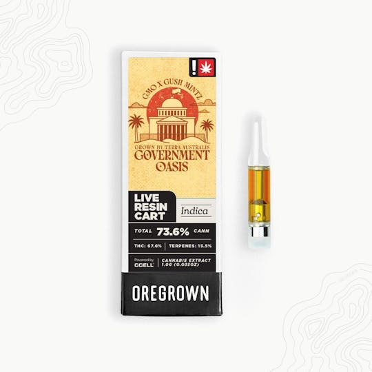 Oregrown - Oregrown - Government Oasis Live Resin - 1