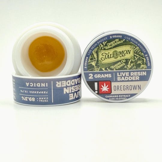 Oregrown - Oregrown - 2 Gram Tallymon #3 Live Resin Badder - 1