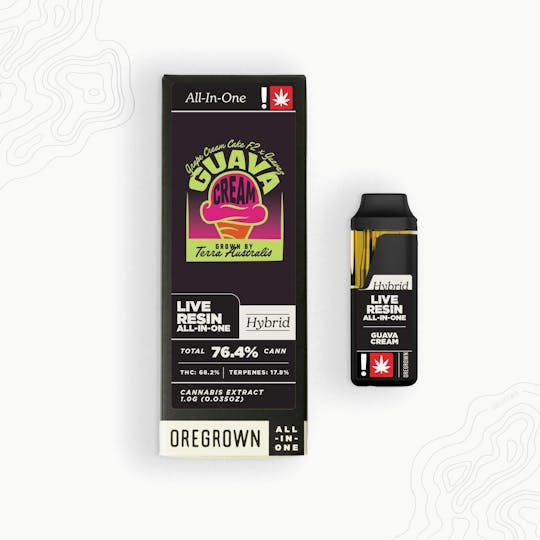 Oregrown - Oregrown - Guava Cream Live Resin All-In-One - 1