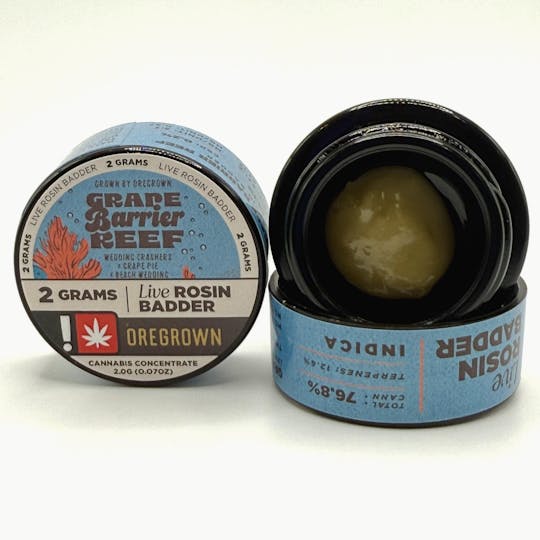 Oregrown - Oregrown - 2 Gram Grape Barrier Reffer Live Rosin - 1
