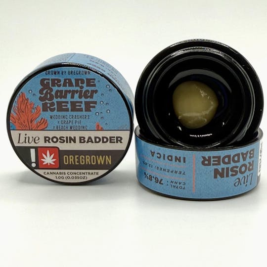 Oregrown - Oregrown - 1 Gram Grape Barrier Reffer Live Rosin - 1