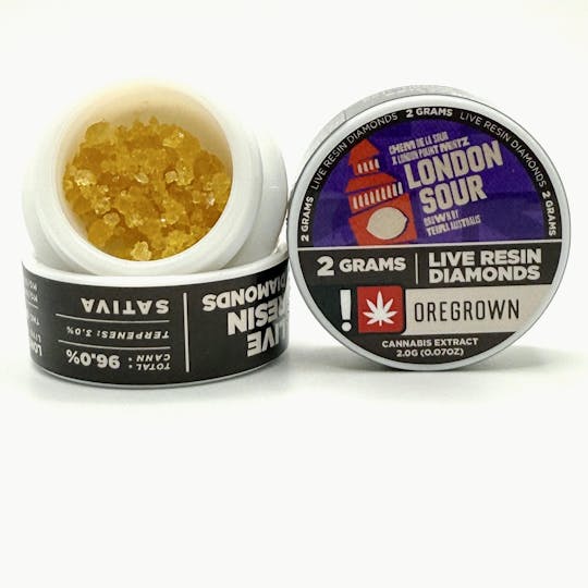 Oregrown - Oregrown - 2 Gram London Sour Live Resin Diamonds - 1