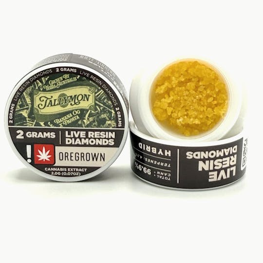 Oregrown - Oregrown - 2 Gram Tallymon #3 Live Resin Diamonds - 1