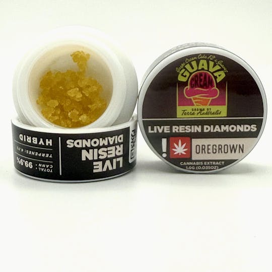 Oregrown - Oregrown - 1 Gram Guava Cream Live Resin Diamonds - 1