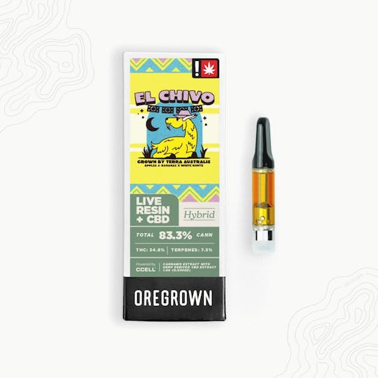 Oregrown - Oregrown - El Chivo Live Resin + CBD - 1