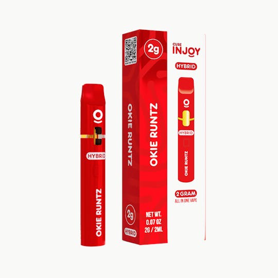 Cure Injoy - Cure Injoy 2G Okie Runtz - AIO (HYBRID) - 1