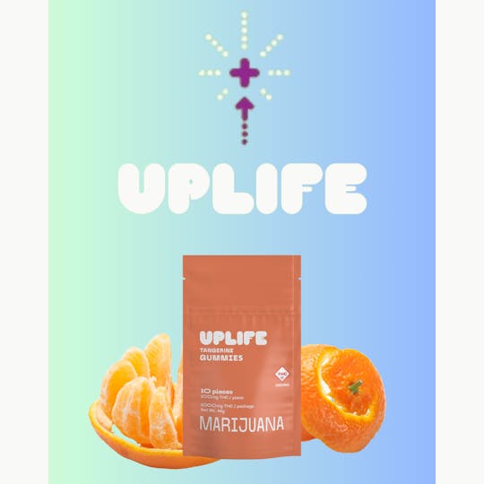 MidSouth Extracts - Uplife Gummies - 1000mg - Tangerine - 1