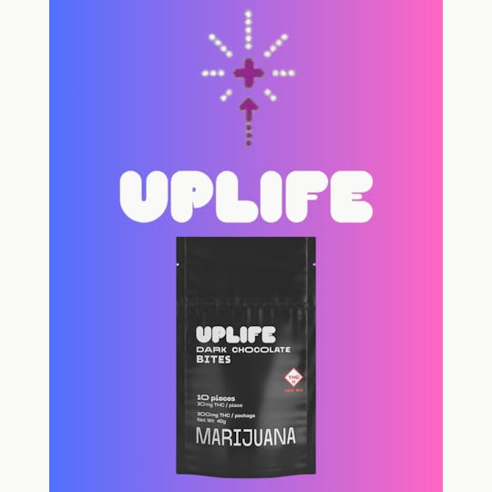 MidSouth Extracts - Uplife Chocolate Bites - 300mg - Dark Chocolate - 1