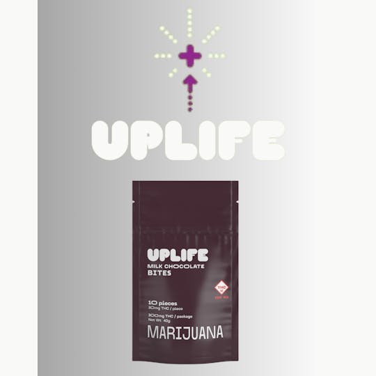 MidSouth Extracts - Uplife Chocolate Bites - 300mg - Milk Chocolate - 1