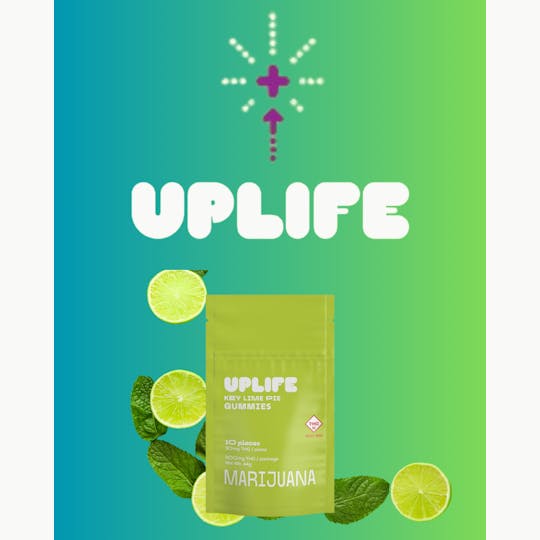 MidSouth Extracts - Uplife Gummies - 500mg - Key Lime - 1