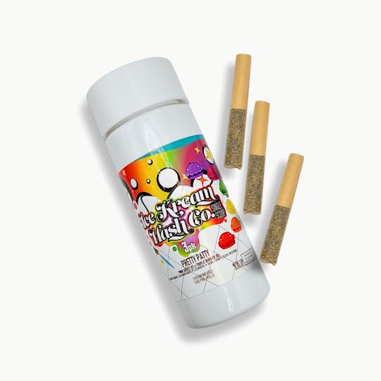 Ice Kream Hash Co. - IKHCO | Pretty Patty 3pk | Rosin Infused PRJ | Single Scoop 3pk | 1.5g - 1
