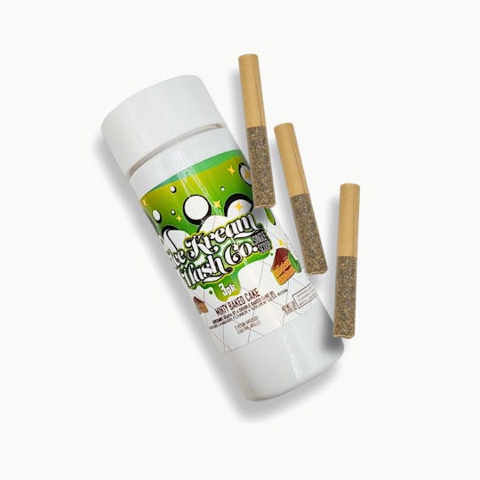 Ice Kream Hash Co. - IKHCO | Minty Baked Cake | Rosin Infused PRJ | Single Scoops 3pk | 1.5g - 1