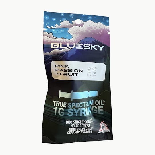 Indico - Pink Passion Fruit 1g TSO Syringe - Blue Sky - 1