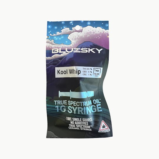 Indico - Kool Whip 1g TSO Syringe - Blue Sky - 1