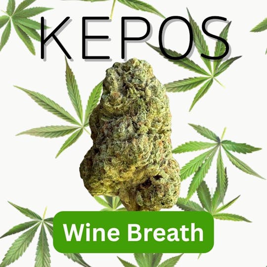 Nu Cannabis Brand - Kepos - Wine Breath 3.5g - PREMIUM FLOWERS - 1