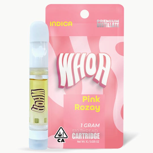 Whoa - Pink Rozay 510 Vape Cartridge - 1