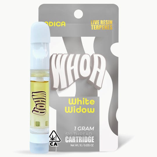 Whoa - White Widow Live Resin Terpenes 510 Vape Cartridge - 1