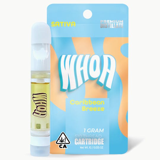 Whoa - Caribbean Breeze 510 Vape Cartridge - 1