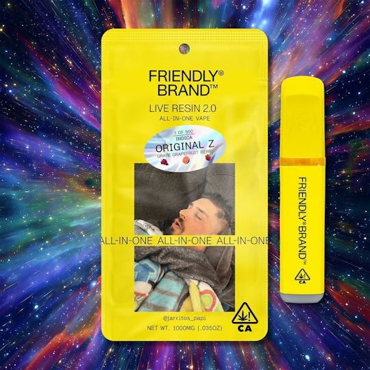 Friendly Brand - ORIGINAL Z 1g Live Resin AIO - 1
