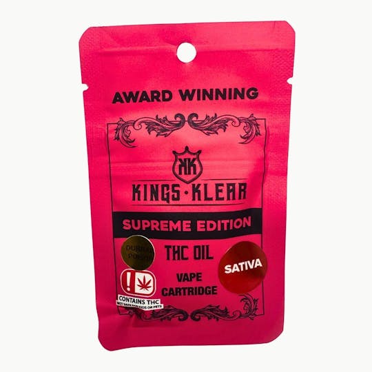 Kings Klear - Kings Klear Durban Poison 1G Cartridge - 1