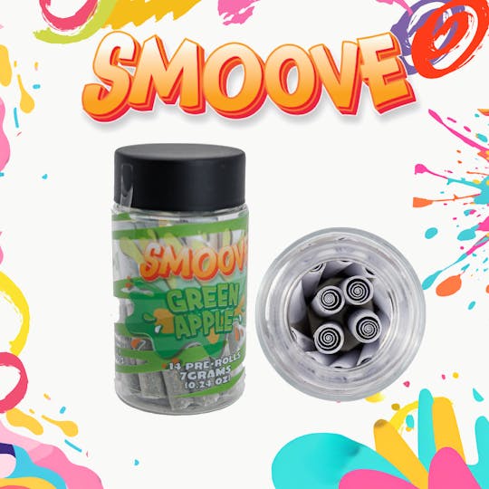 Smoove - Smoove Pre Roll Green Apple 14 x 0.5 - 7 G - 1