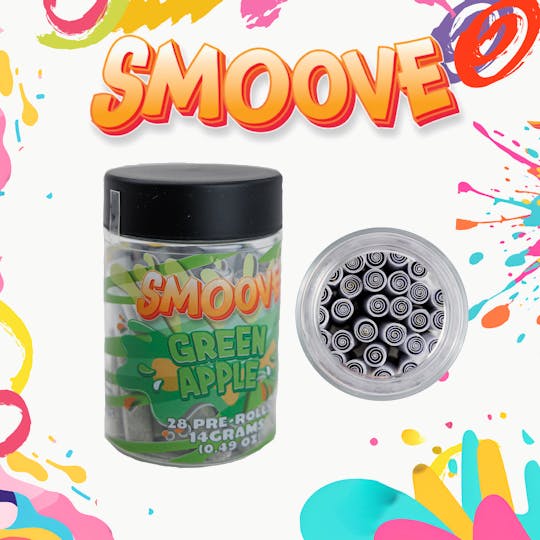 Smoove - Smoove Pre Roll Green Apple 28 x 0.5 - 14 G - 1